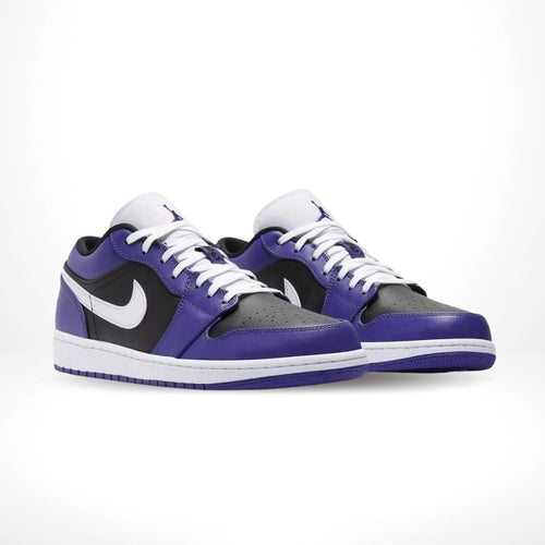 Air Jordan 1 Low Court Purple Black