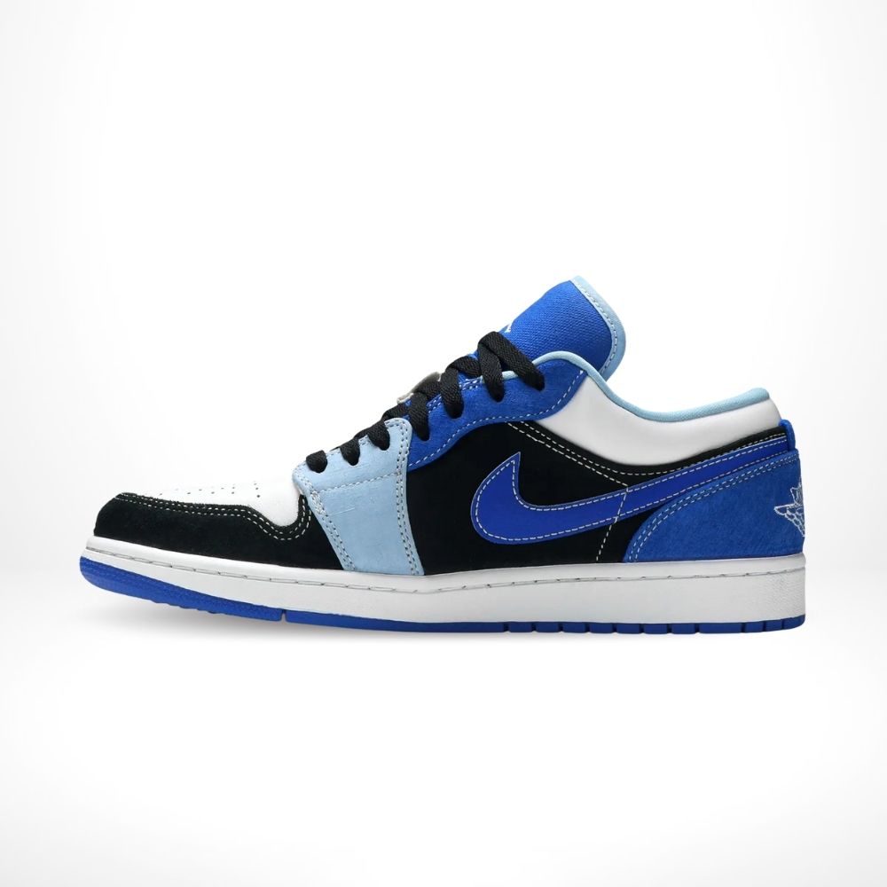 Air Jordan 1 Low Race Blue White SE