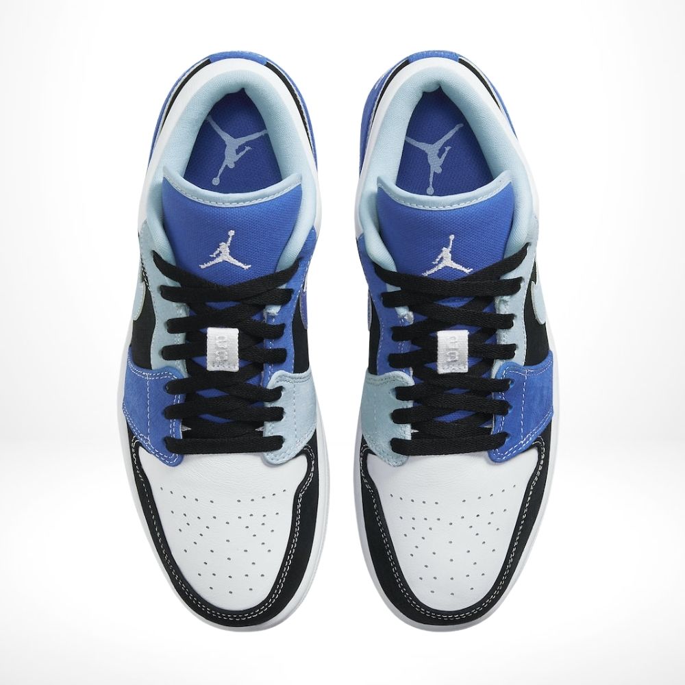 Air Jordan 1 Low Race Blue White SE