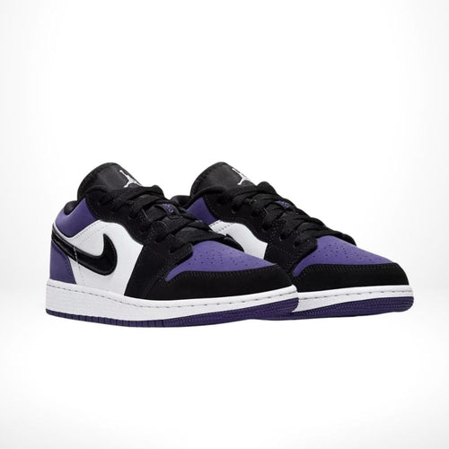 Air Jordan 1 Low Court Purple Black