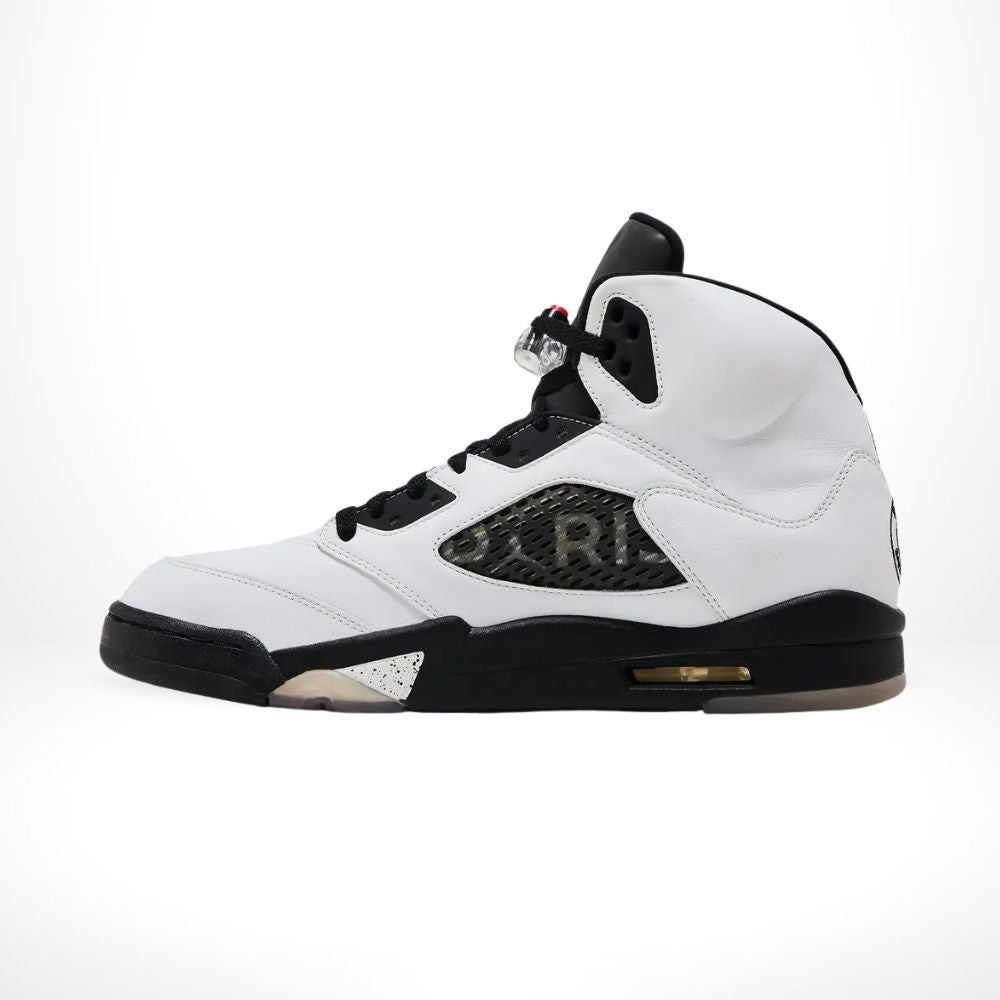 Air Jordan 5 Retro x Paris Saint-Germain Friends n Family Black White