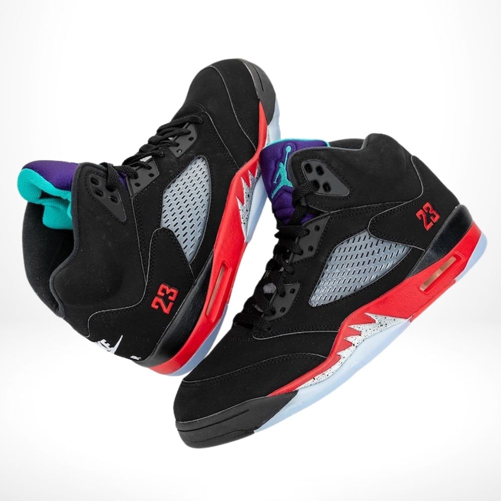 Air Jordan 5 Retro Top 3 Black Red