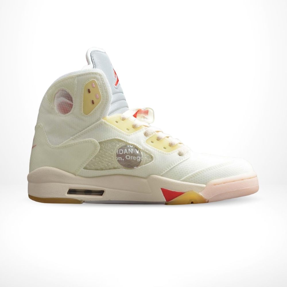 Air Jordan 5 Retro x Off-White Cream