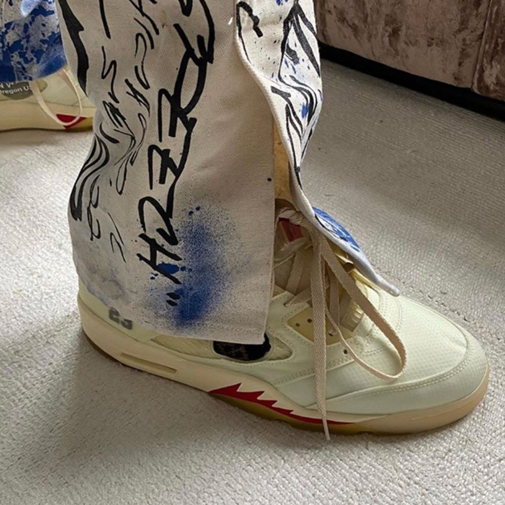 Air Jordan 5 Retro x Off-White Cream