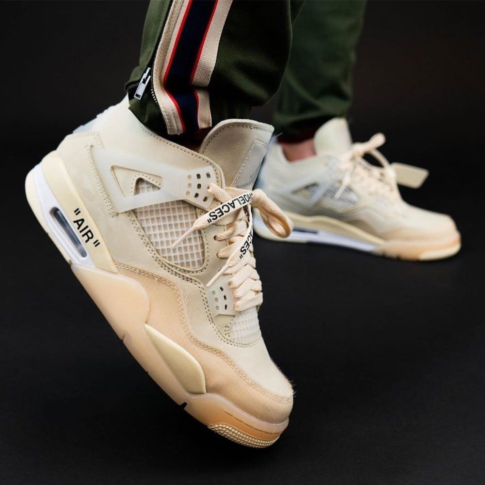 Air Jordan 4 Retro SP x Off-White Sail