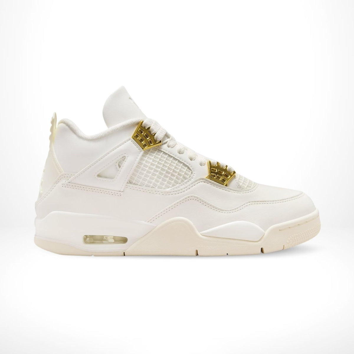 Air Jordan 4 Sail Metallic Gold